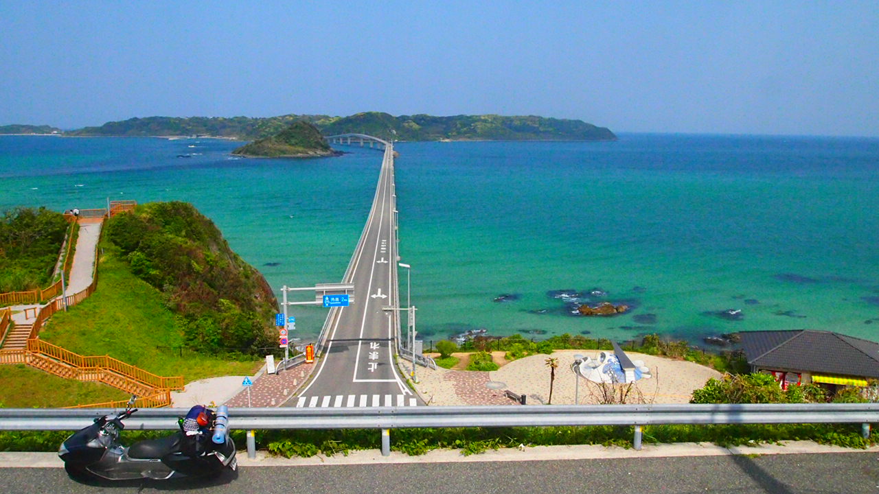 山口県と言えばもちろん“角島大橋”でしょ。日本一周＃13
